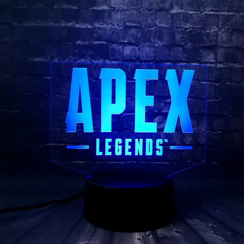 APEX Legends Lampe mit 3D Effekt und wechselnden Farben
