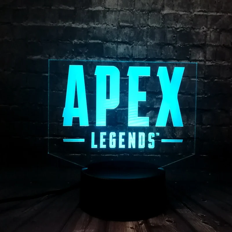 APEX Legends Lampe mit 3D Effekt und wechselnden Farben