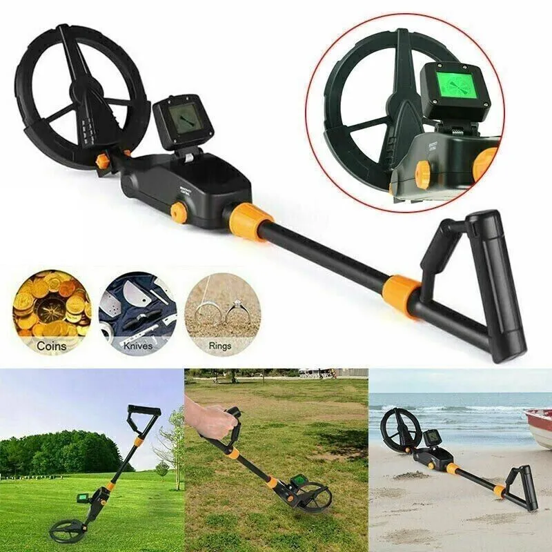 Profi Metalldetektor Set Kinder Wasserdicht LCD Schatzsuche mit Zubehör