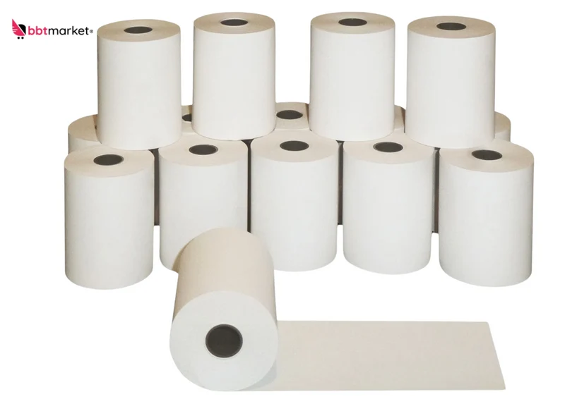 Thermorollen 57mm x 25m x 12mm Bonrollen Kassenrollen 1 5 50 Rollen