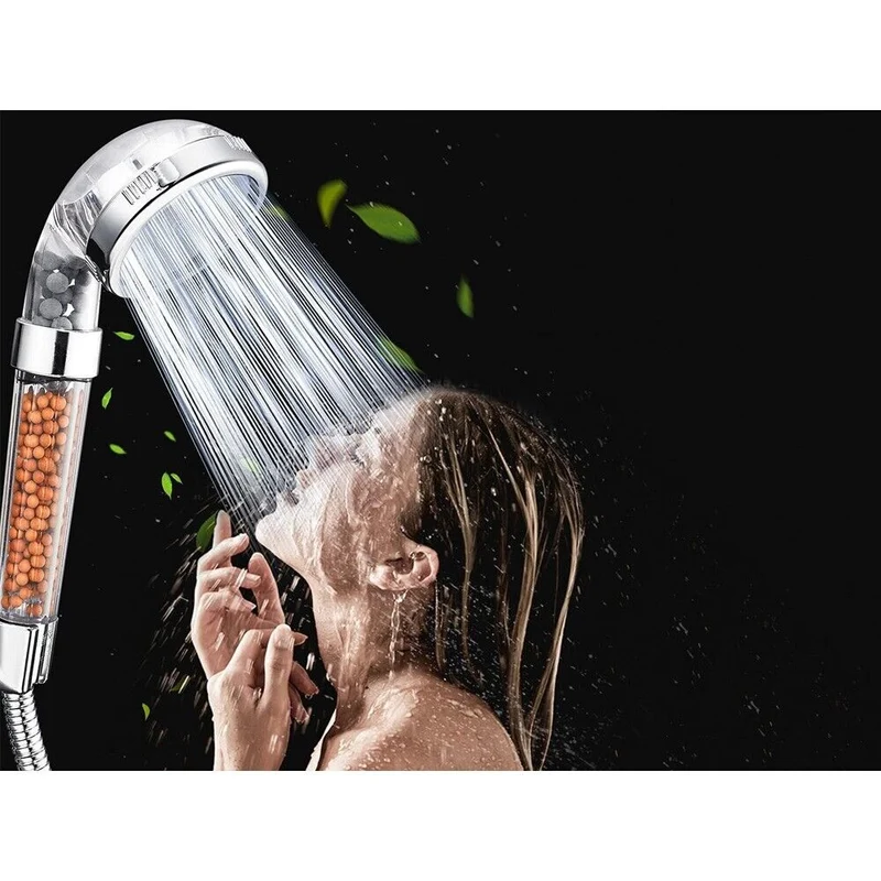 Filtration Duschkopf Hochdruck Handbrause mit Ionisierung & Kalkfilter