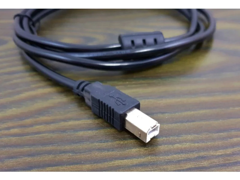 USB 2.0 Druckerkabel 1,5 m – USB-A auf USB-B Highspeed Kabel mit Ferritfilter für Drucker & Scanner