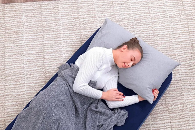 Bestway Luftbett Single 185x76x22cm Luftmatratze Gästebett für Camping & Reisen