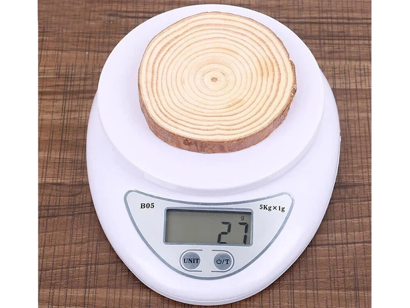 Digitale Küchenwaage mit Schüssel 5 kg LCD Waage TARA Messbecher Weiß ✅✅✅