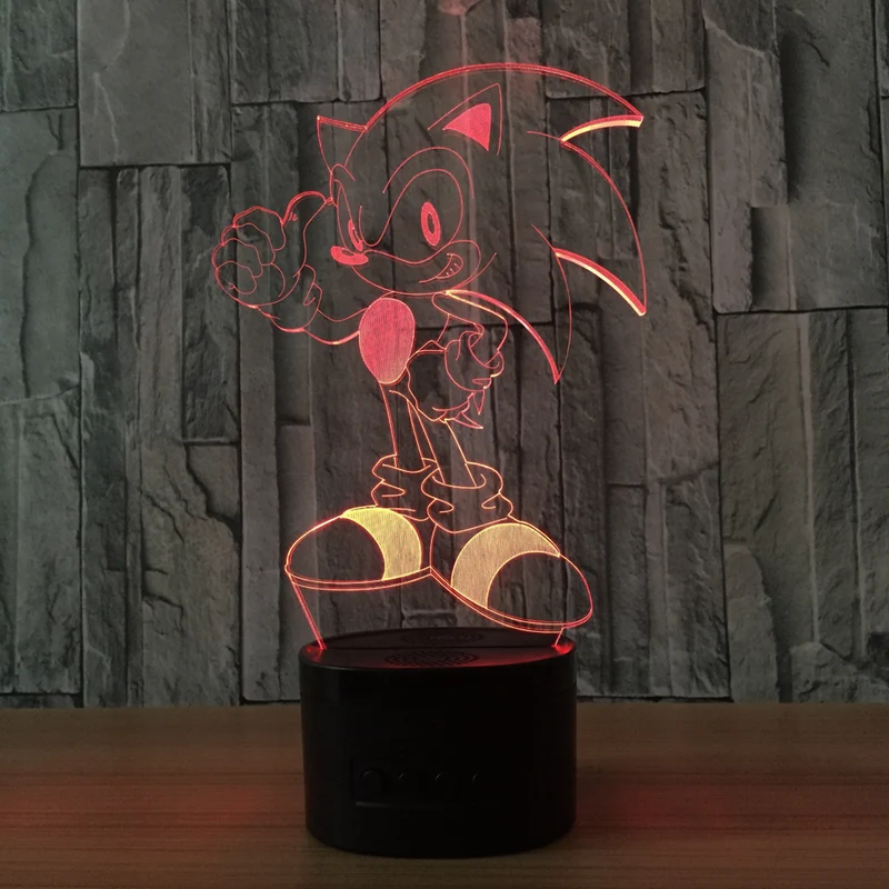 Sonic Nachtlicht (verschiedene Motive)