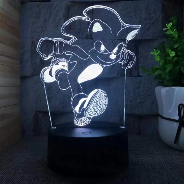 Sonic Nachtlicht (verschiedene Motive)