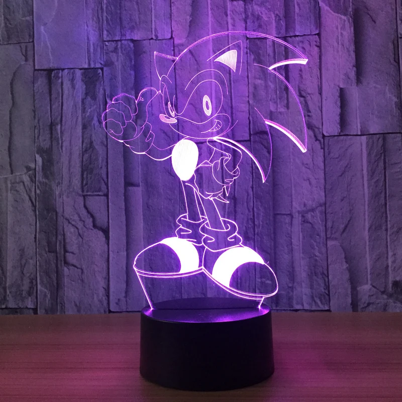 Sonic Nachtlicht (verschiedene Motive)