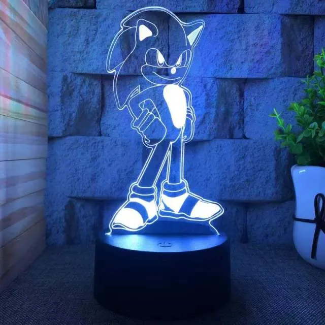 Sonic Nachtlicht (verschiedene Motive)