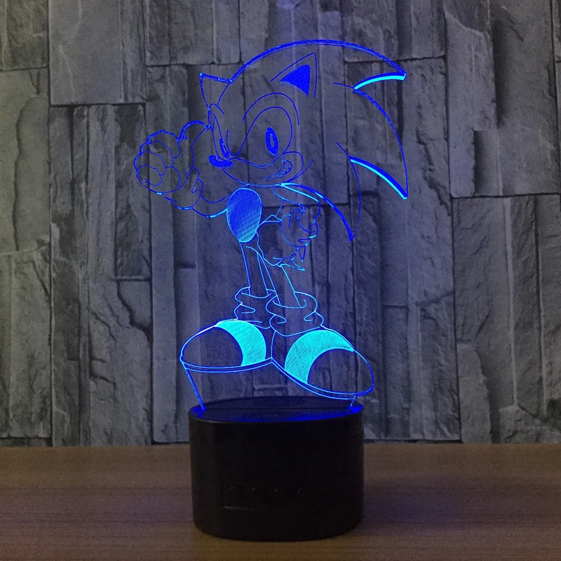 Sonic Nachtlicht (verschiedene Motive)