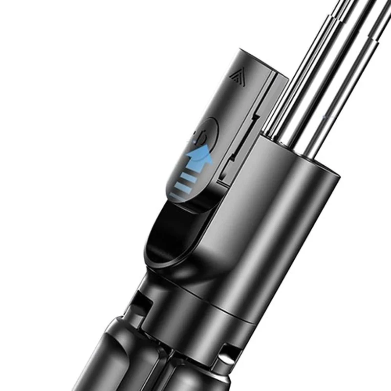 2in1 Bluetooth Selfie Stick & Stativ mit Fernbedienung – Kompakt, 360° drehbar & kompatibel mit iOS & Android